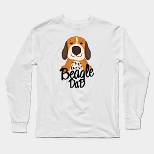 The Best Beagle Dad Long Sleeve T-Shirt